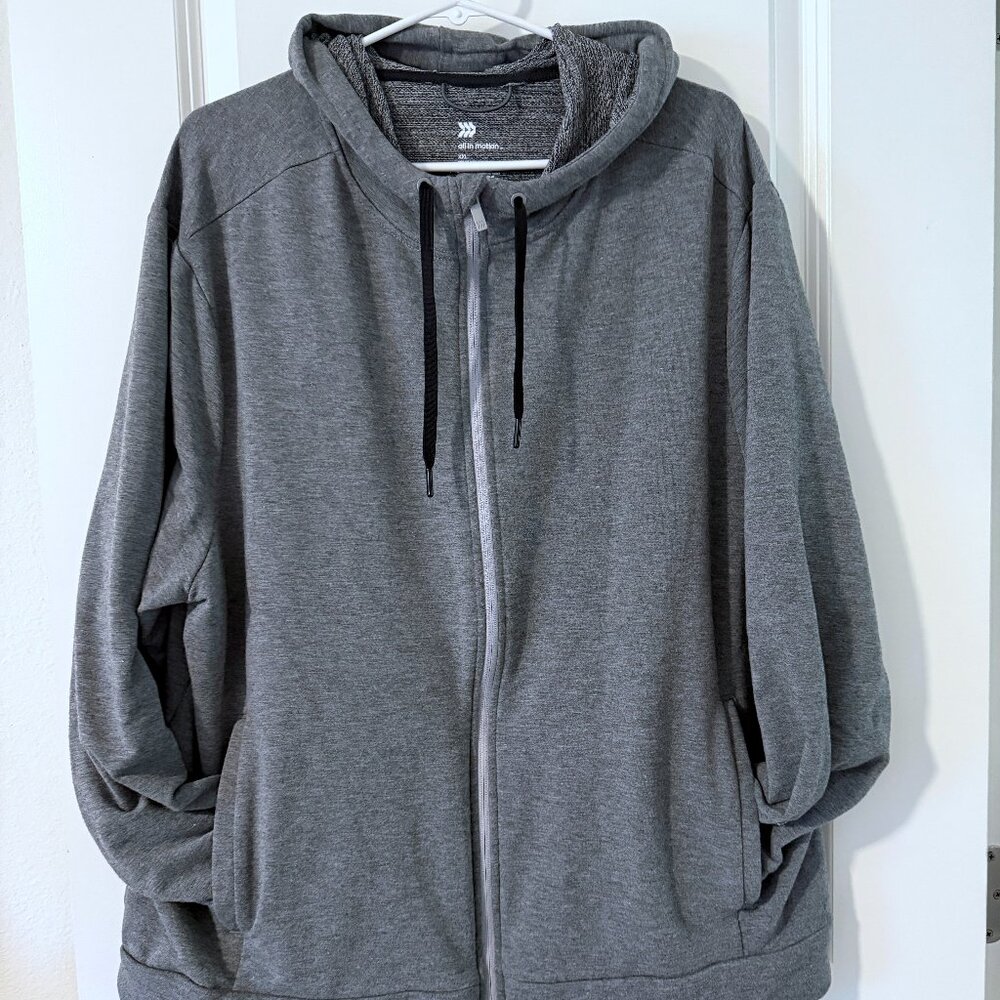 All in Motion Men's Soft Gym Full-Zip Sweatshirt